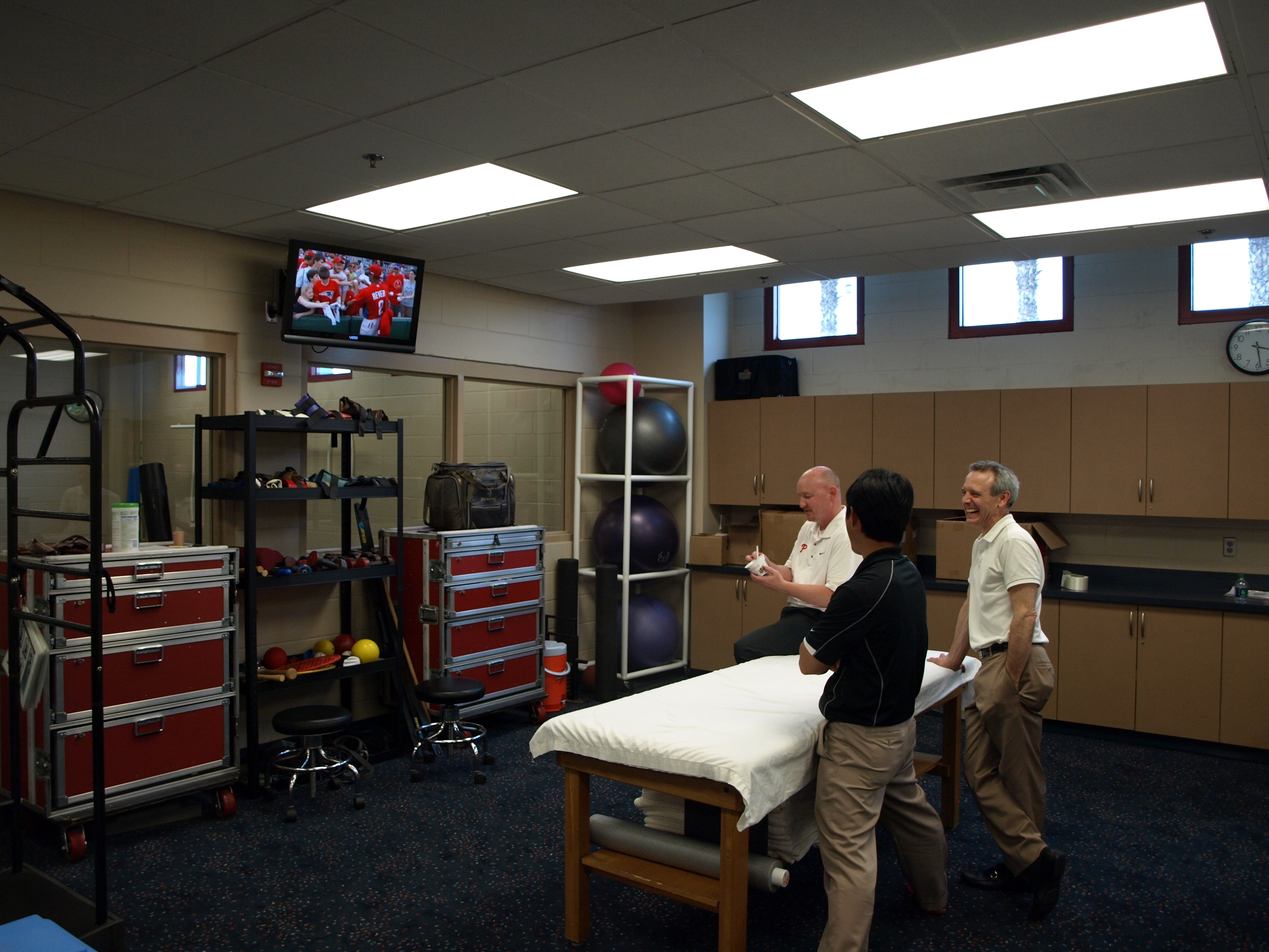 The World Of A Phillies Doctor: On Call In The Training Room