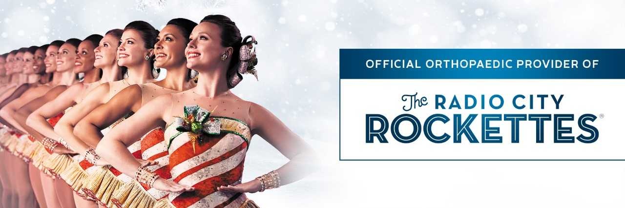Rothman Orthopaedics Becomes The Official Orthopaedic Partner and Provider of the Radio City Rockettes!