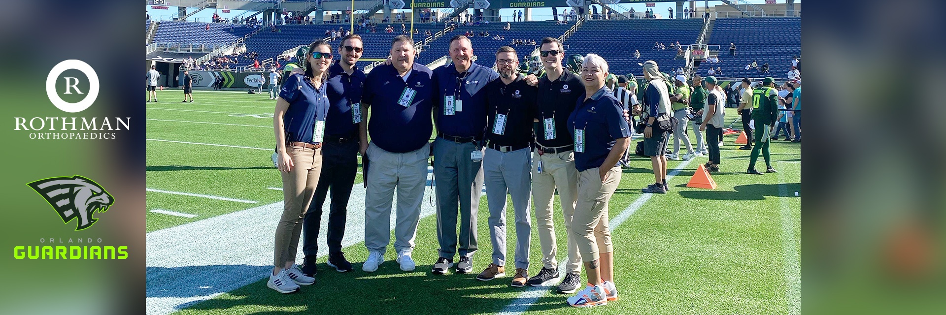 Rothman Orthopaedics Named Official Orthopedic Physicians for the  XFL Orlando Guardians