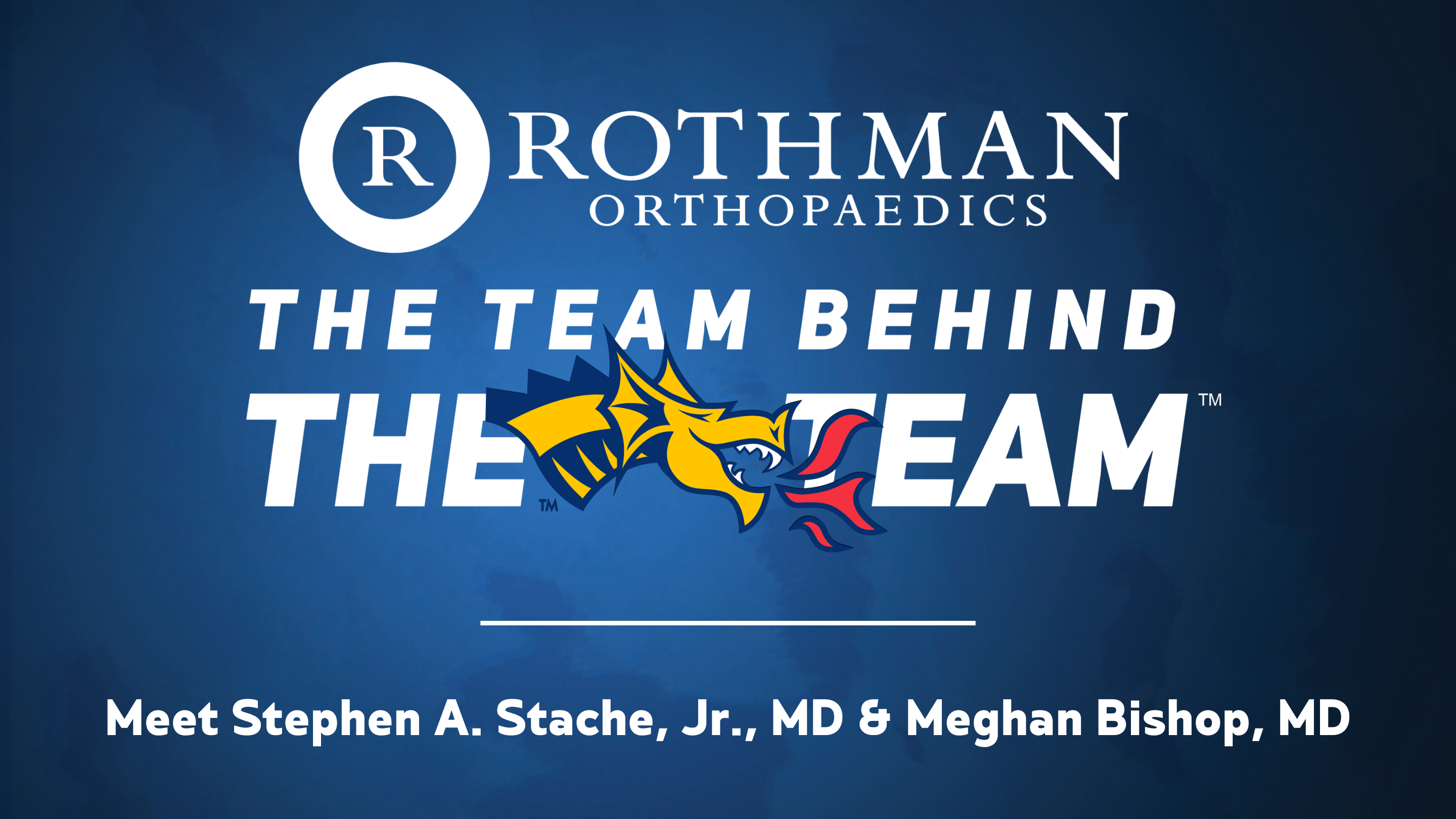 Steve Rothman Philadelphia Stephen A. Stache, Jr., MD, FAMSSM - Rothman Orthopaedics